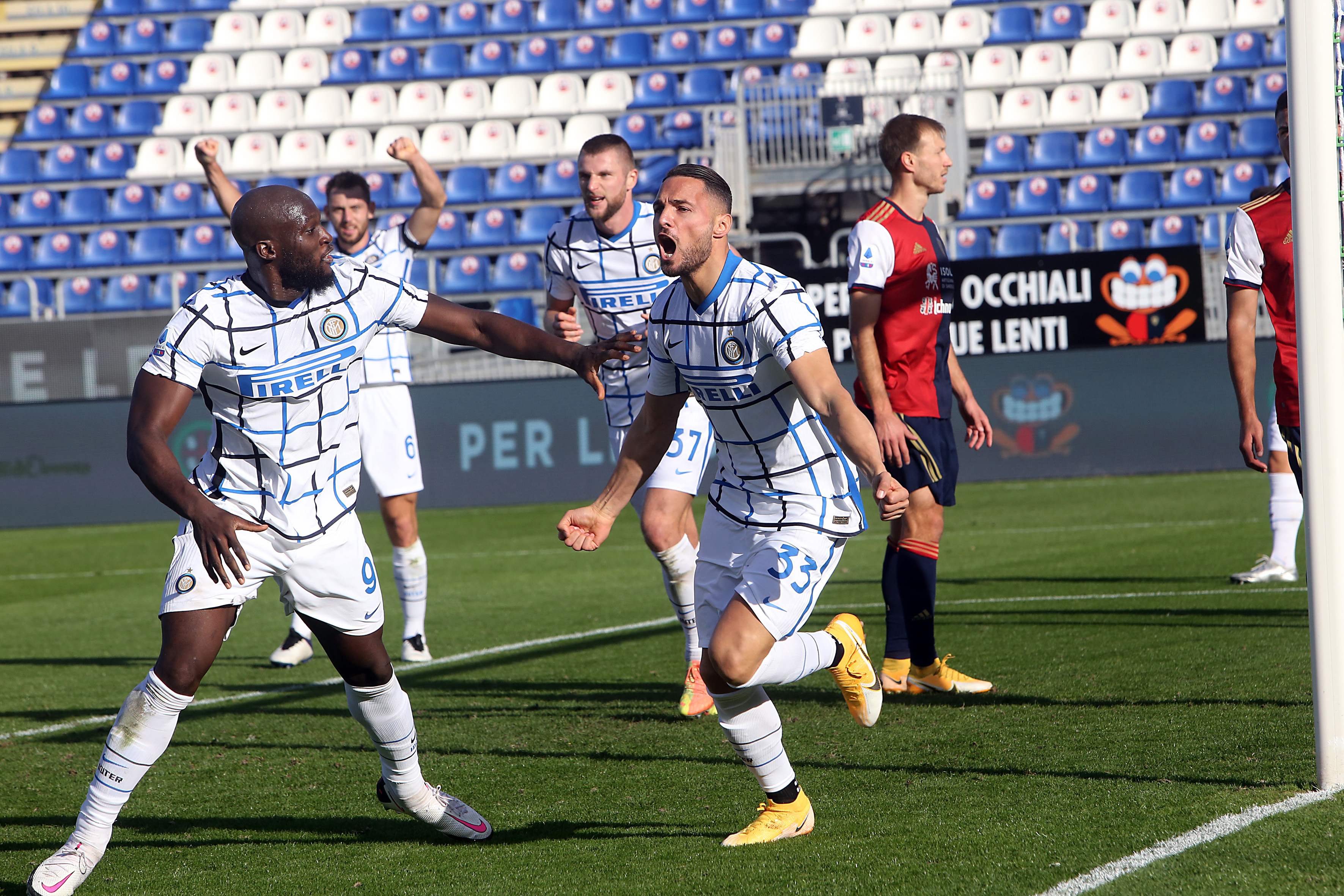 Cagliari - Inter 1-3. Răzvan Marin, învins de echipa lui Conte cu trei goluri primite în ultimul sfert de oră