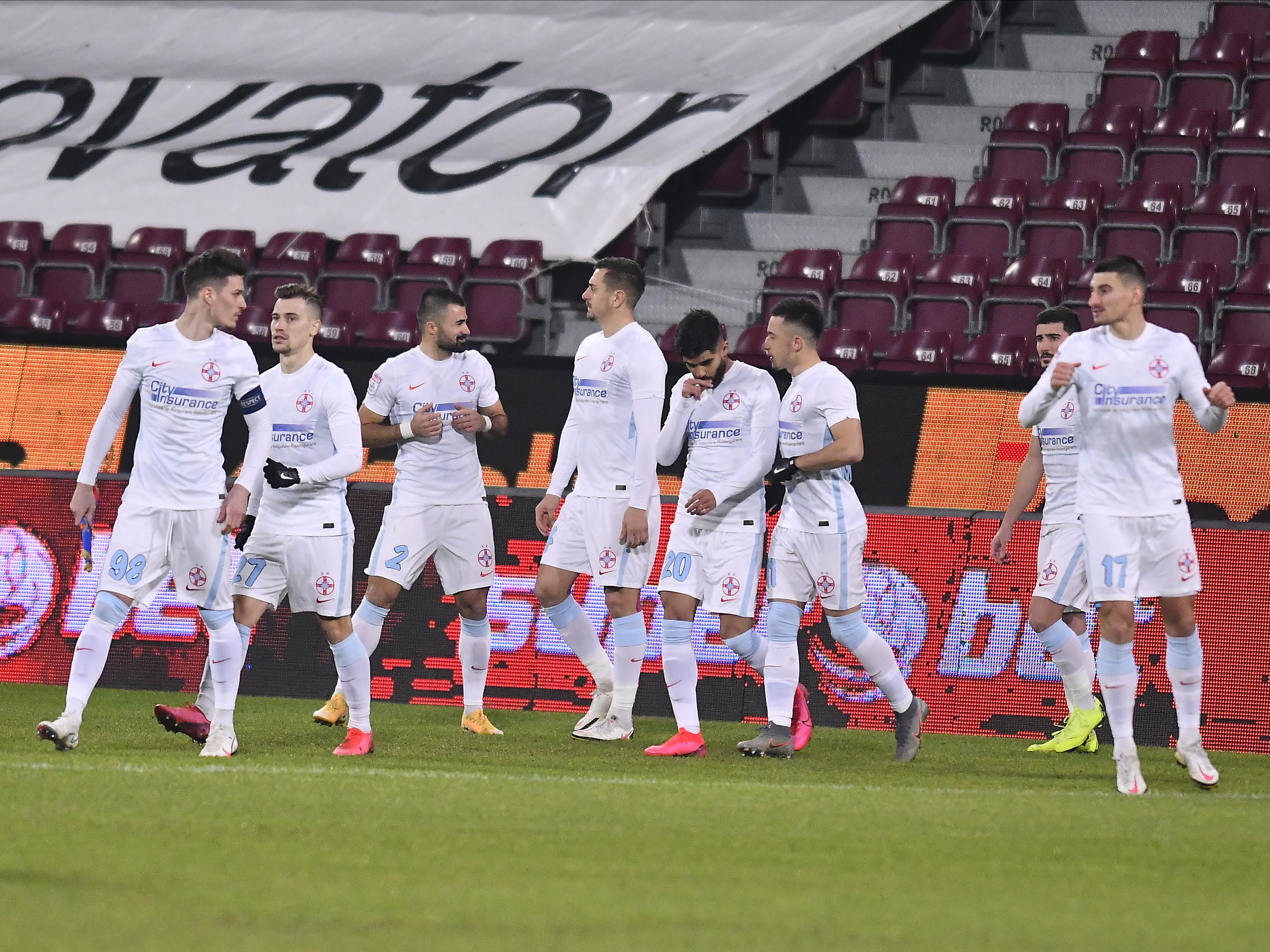 Cum a oprit CFR Cluj seria de invincibilitate a FCSB-ului: ”Nu am reușit să ne impunem jocul”