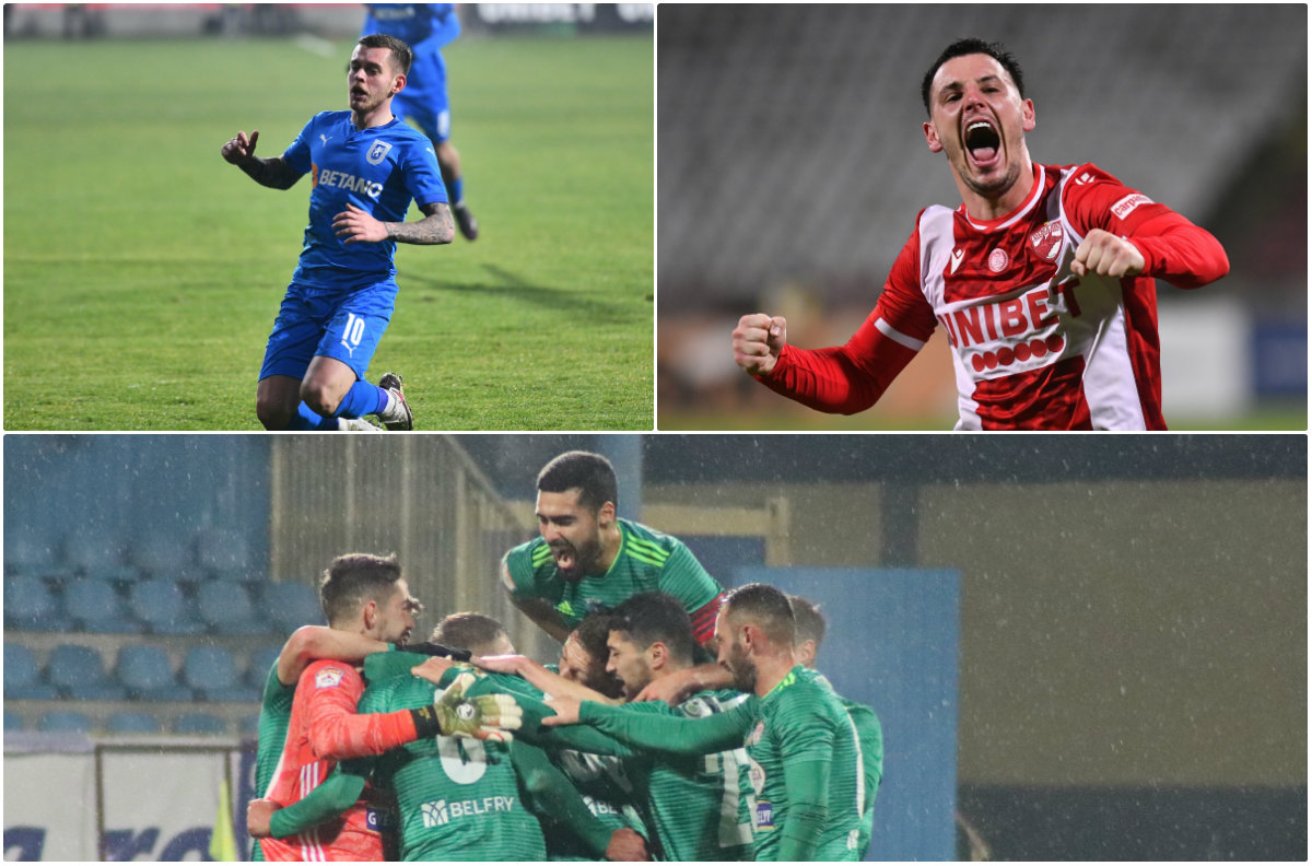 Patru goluri superbe marcate în etapa a 13-a din Liga 1
