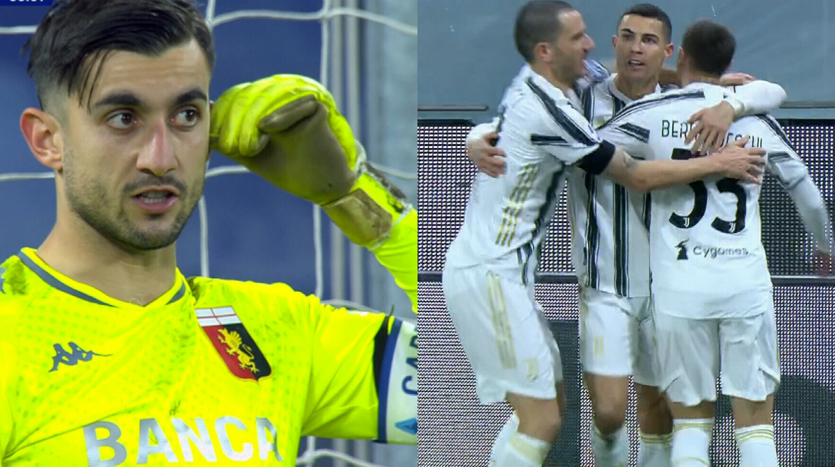 "Tot pe centru dai?" Reacția lui Ronaldo, după ce Perin a vrut să-l intimideze la penalty