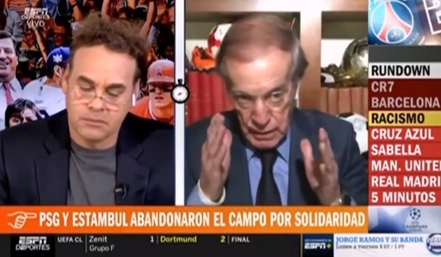 Jurnalistul care i-a numit pe români ”încuiați” și a făcut gesturi nepotrivite a revenit cu explicații, în direct la ESPN
