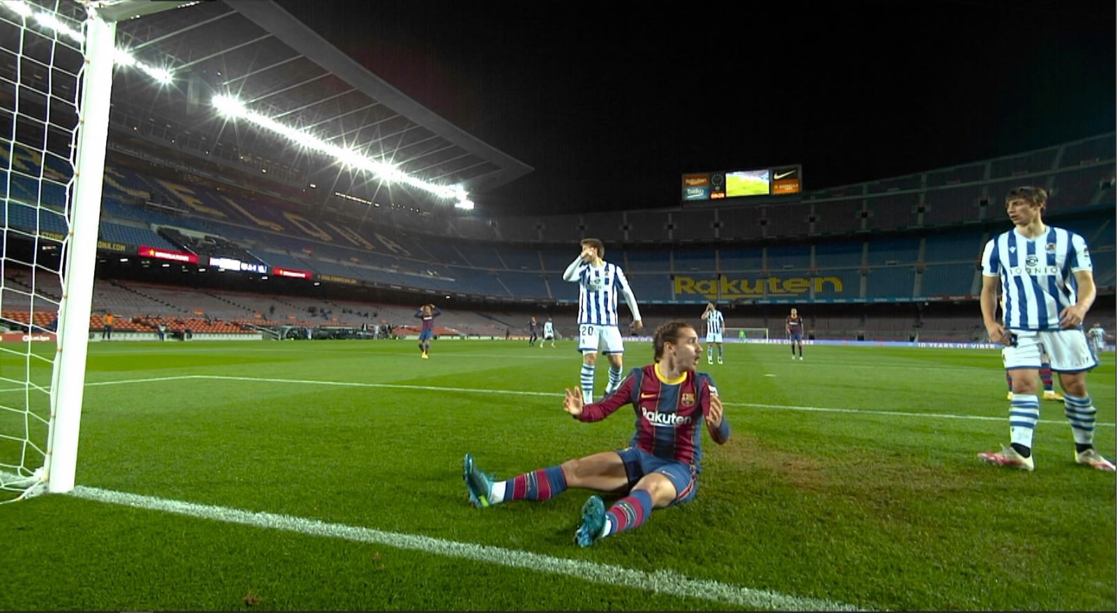 Antoine Griezmann, ratarea finalului de an în fotbalul mondial! Execuția cu care s-a făcut de râs în Barcelona - Sociedad