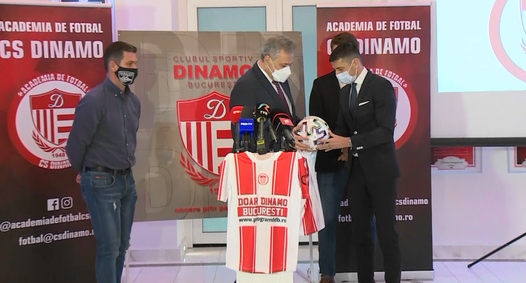 Marcel Vela și Ionel Dănciulescu au prezentat proiectul academiei de fotbal a CS Dinamo: ”Vrem să fie o garanție a seriozității”