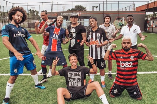 Neymar, Ronaldinho, Zlatan Ibrahimovic și Pele, în aceeași echipă! Cum a fost posibil