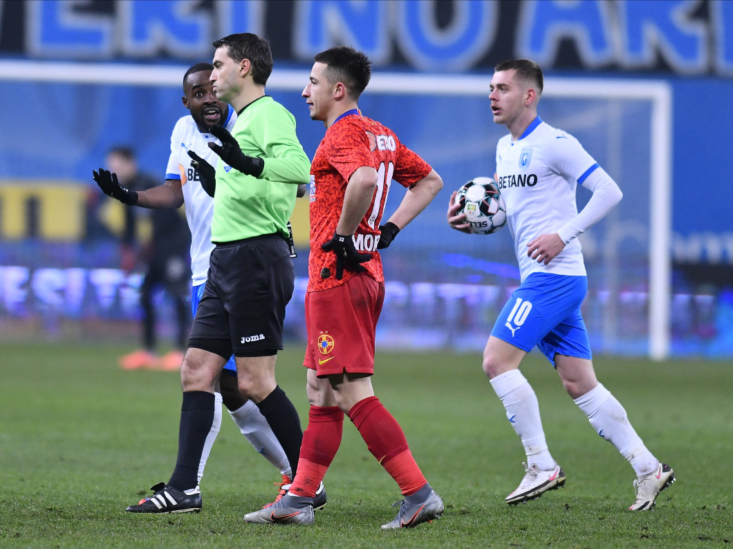 FOTBAL:UNIVERSITATEA CRAIOVA-FCSB, LIGA 1 CASA PARIURILOR (18.12.2020)