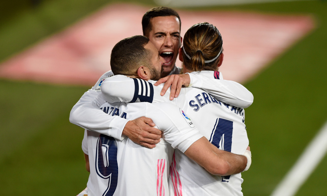 Fotbaliștii lui Real Madrid, în meciul cu Bilbao / Foto: Getty Images