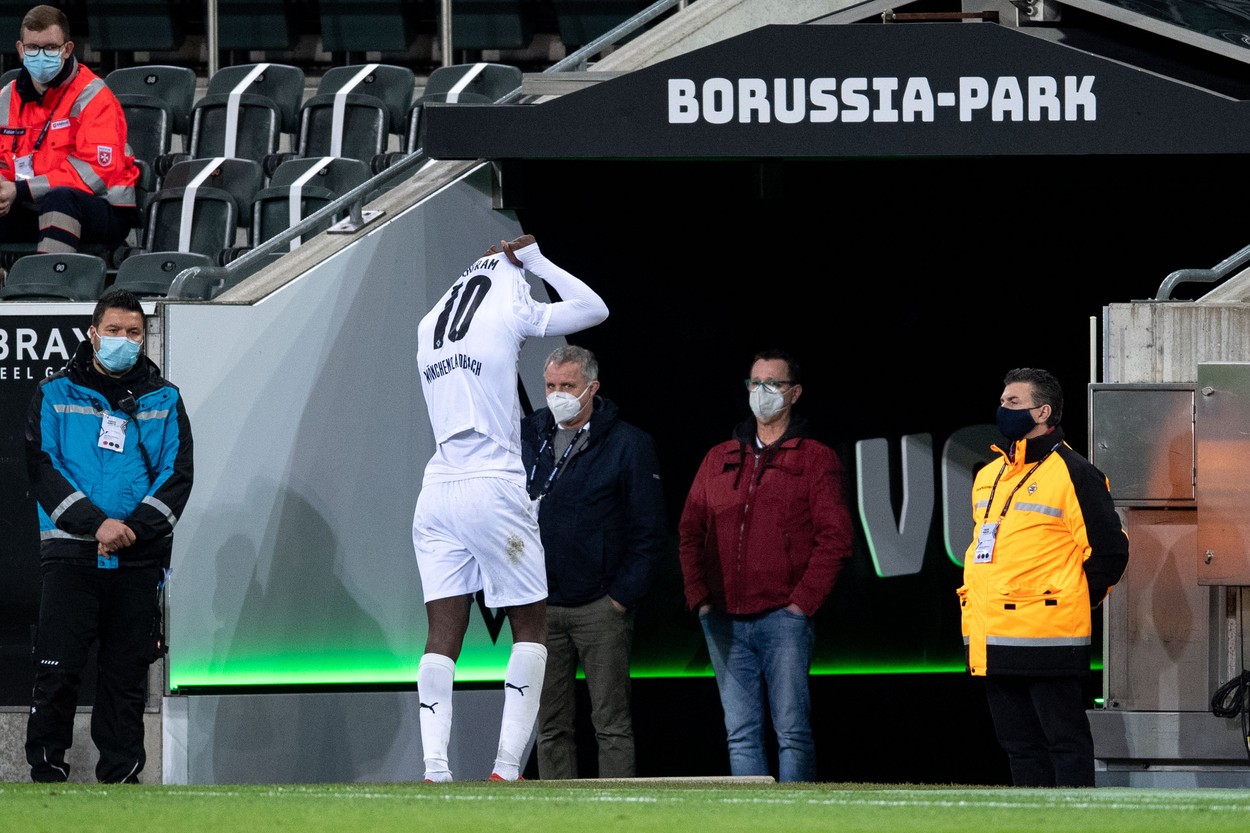 Decizia luată de Borussia Monchengladbach, după ce Marcus Thuram a scuipat un adversar