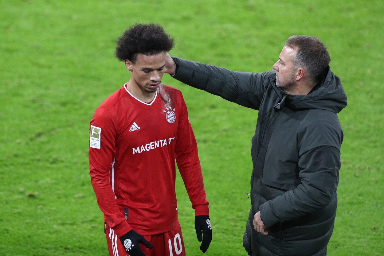 Cum a explicat Hansi Flick schimbarea bizară a lui Leroy Sane, după doar 36 de minute
