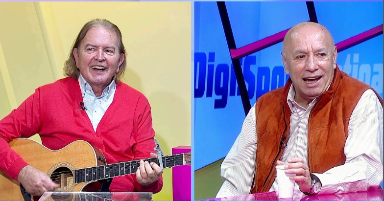 ”Deschide ușa, creștine!”. Ducu Bertzi, recital ÎN DIRECT la Digi Sport. A cântat alături de Aurică Țicleanu