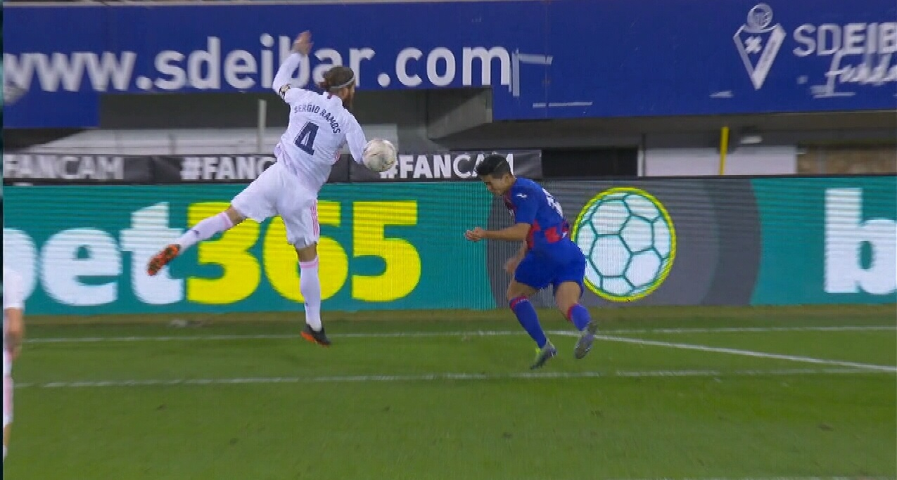 Eibar se revoltă, după ce n-a primit un penalty cu Real Madrid: "Chiar și Ramos a recunoscut"
