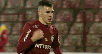 Mihai Gîdea a debutat în Liga 1, dar Edi Iordănescu l-a înlocuit după doar câteva minute