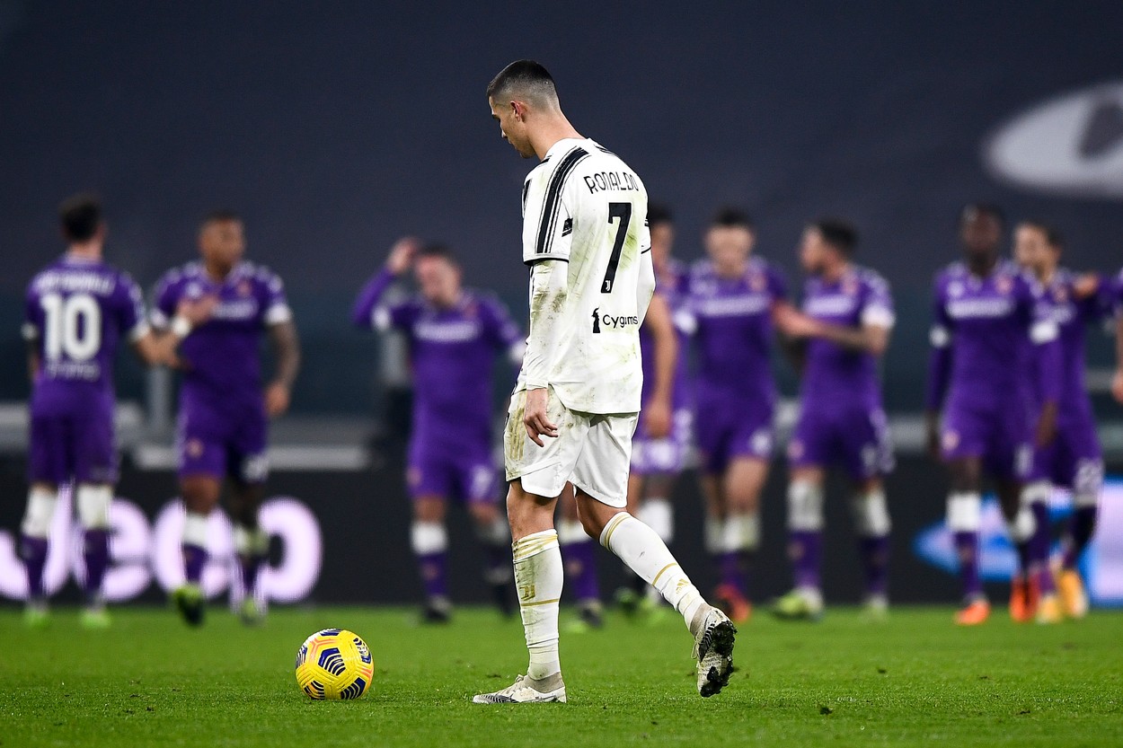 Juventus - Fiorentina 0-3. "Bătrâna Doamnă" încheie anul "în genunchi"