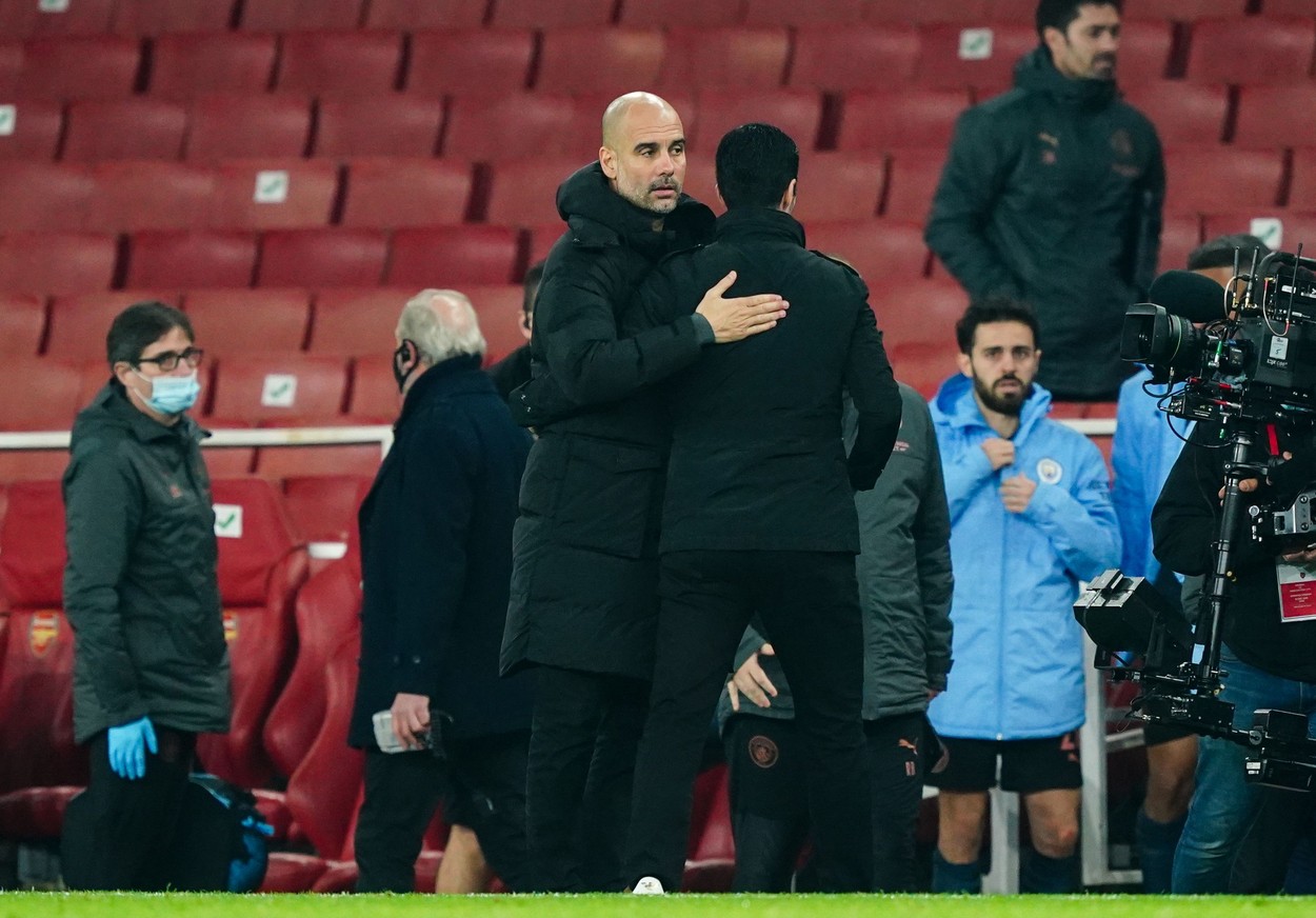 Pep Guardiola, avertisment pentru șefii lui Arsenal: "Faceți o mare greșeală dacă-l dați afară pe Arteta"