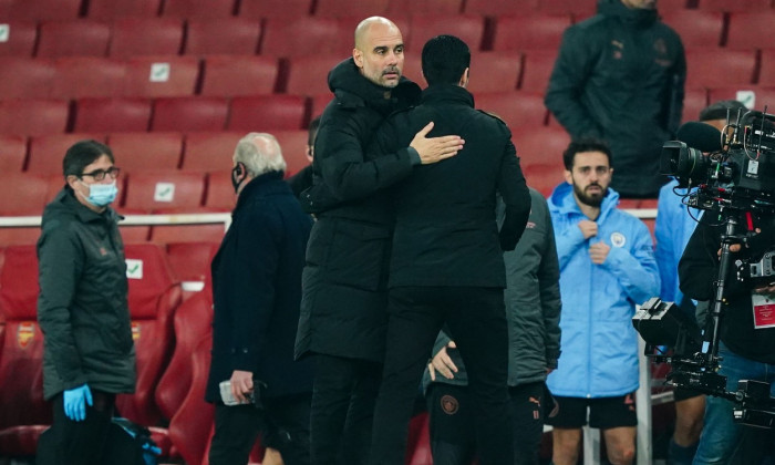 Arsenal v Manchester City, EFL Carabao Cup, Quarter Final, Football, The Emirates Stadium, London, UK - 22 Dec 2020