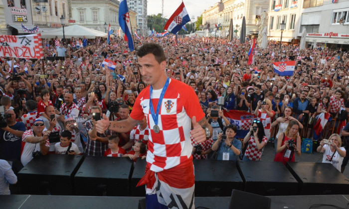 (SP)CROATIA-SLAVONSKI BROD-FIFA WORLD CUP-CELEBRATION