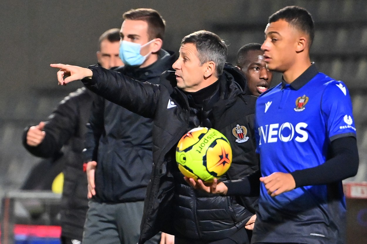 Adrian Ursea, nota 4 în L'Equipe, după ce Nice a fost egalată de la 2-0. Ce reclamă antrenorul