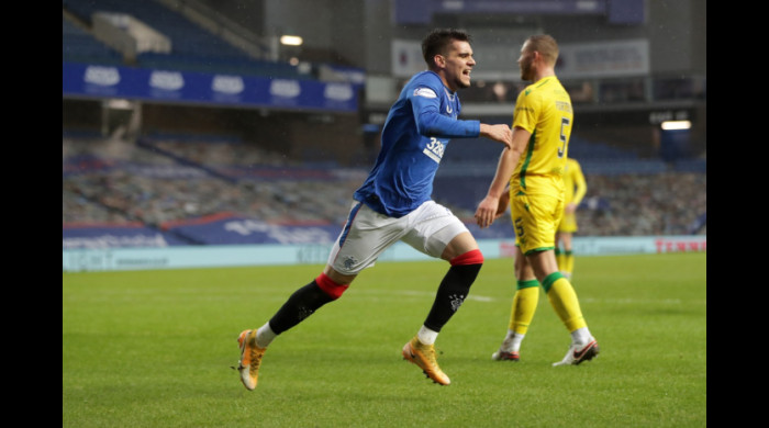 Ianis Hagi a marcat în meciul Rangers - Hibernian / Foto: Profimedia