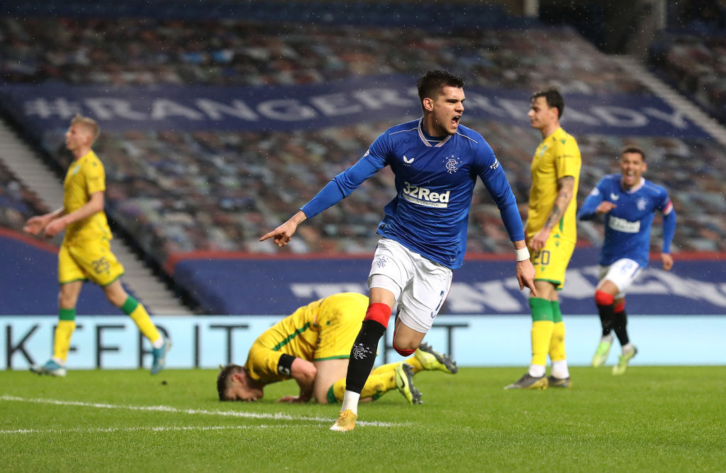 Mesajul postat de Ianis Hagi, după ce a adus victoria pentru Rangers cu Hibernian: ”Mereu am visat asta”