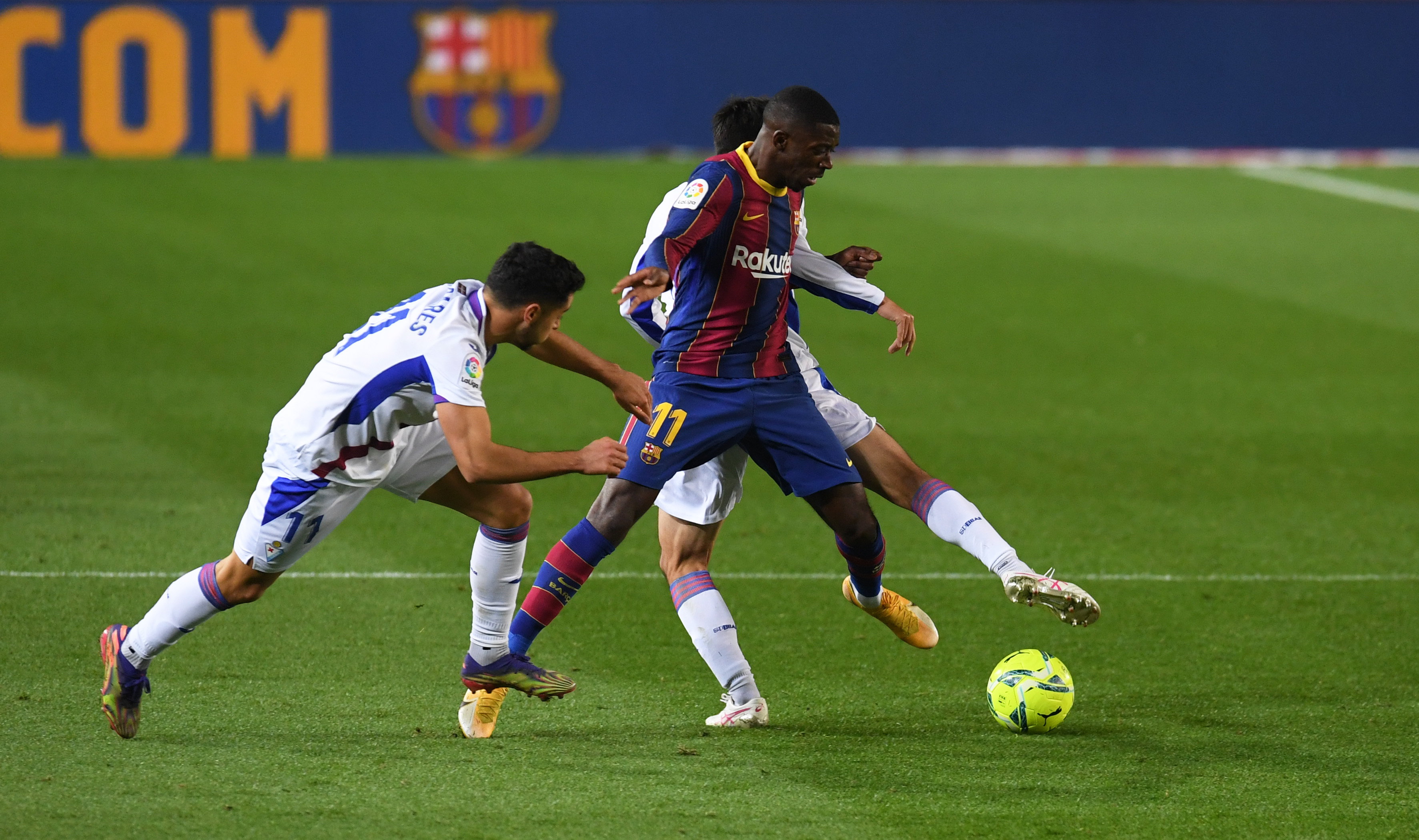 Barcelona - Eibar 1-1. Greu fără Messi. Catalanii, cu un penalty ratat și un gol anulat, încheie anul cu un semieșec