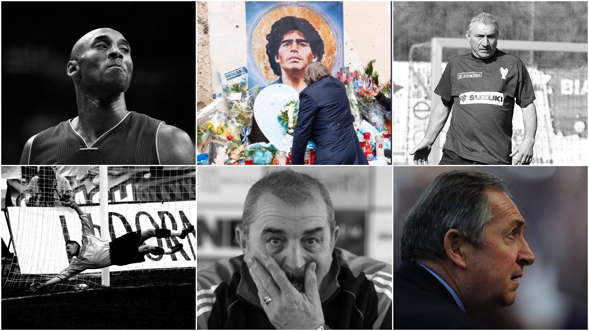 De la Kobe Bryant la Maradona sau Paolo Rossi. 2020, un an de doliu, în care a lumea sportului a rămas mai săracă
