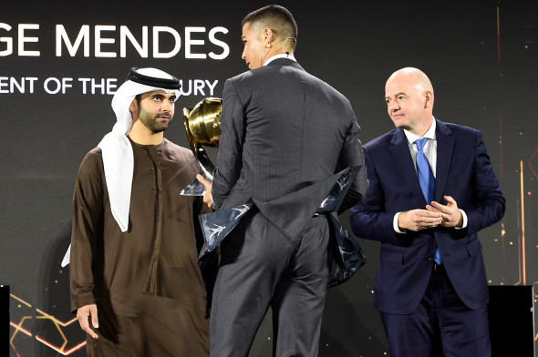 UAE: Dubai Globe Soccer Award 2020