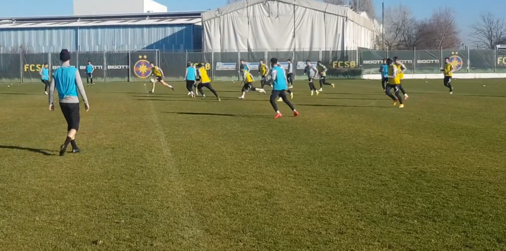 FCSB a reluat astăzi pregătirile. Programul bucureștenilor până la meciul cu Astra și cine a fost ”sărbătoritul zilei”