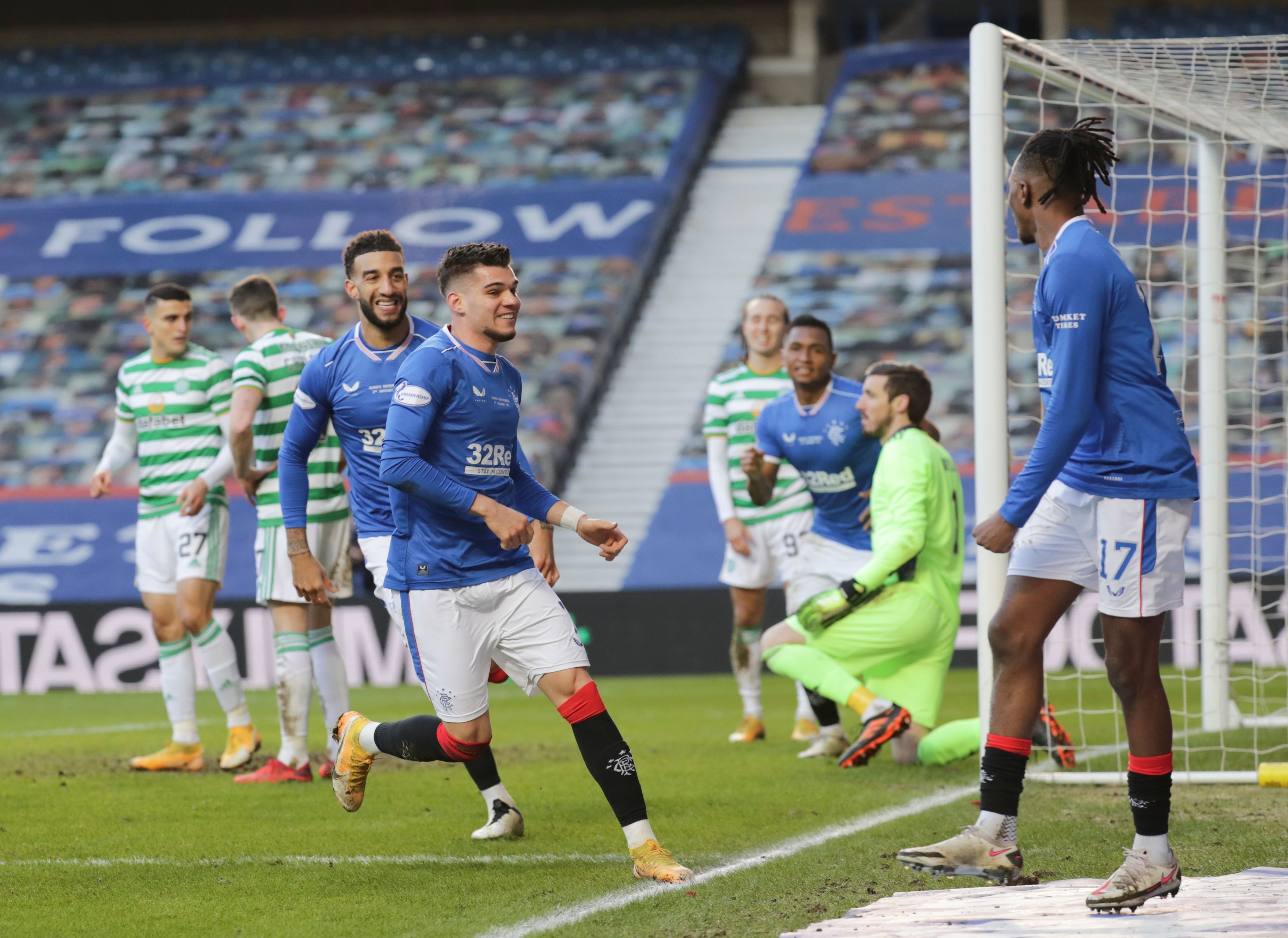 Aberdeen - Rangers 0-0, ACUM. Ianis Hagi, aproape de deschiderea scorului