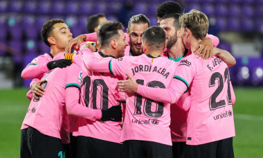 Spanish football La Liga match - Real Valladolid vs FC Barcelona, valladolid