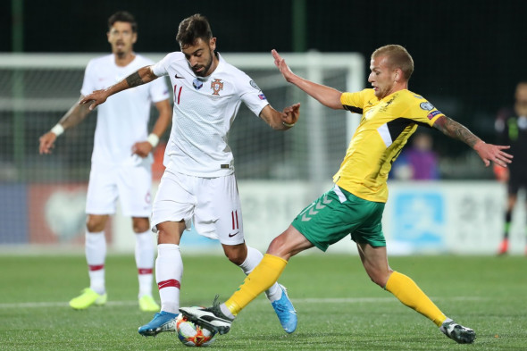 UEFA EURO 2020 Qualifying match between Lithuania and Portugal