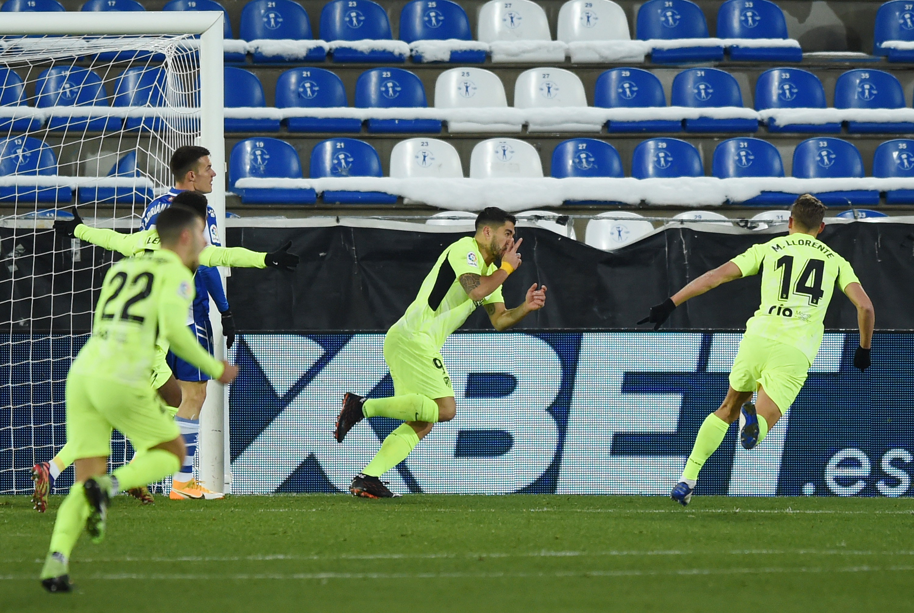 Alaves - Atletico Madrid 1-2. Luis Suarez a adus victoria echipei lui Simeone cu un gol marcat în minutul 90