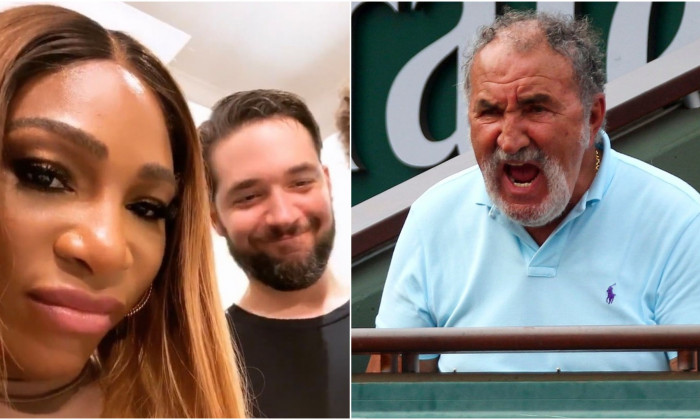 Serena Williams Alexis Ohanian Ion Ţiriac