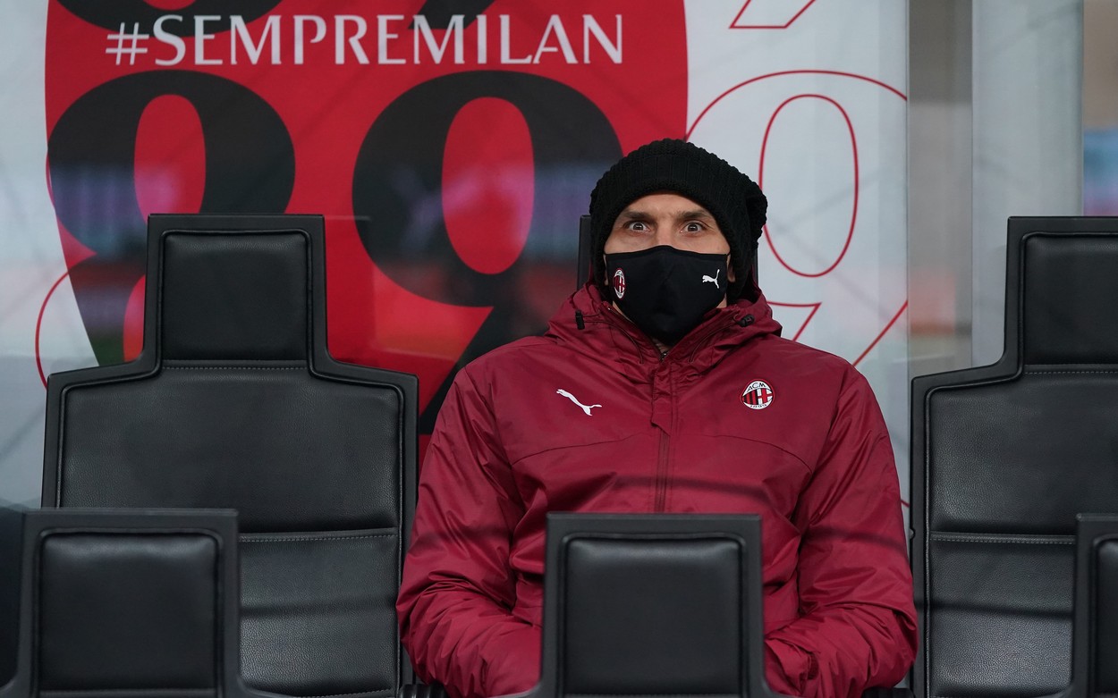 Ibrahimovic, out pentru derby-ul Milan - Juventus! De ce l-a mustrat Pioli pe suedez