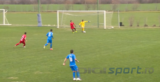 Pigliacelli, gafă uriașă în amicalul Chindia - Universitatea Craiova. Ce gol a încasat italianul