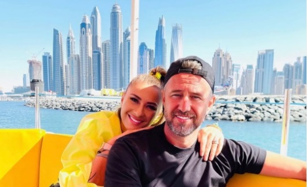 Anamaria Prodan și Laurențiu Reghecampf, în Dubai / Foto: Instagram@anamariaprodanreghecampf
