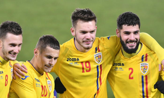 FOTBAL:ROMANIA U21-DANEMARCA U21, PRELIMINARIILE CE 2021 (17.11.2020)