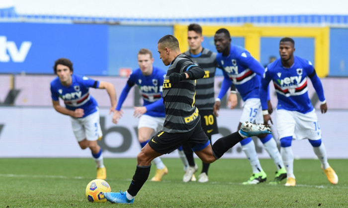 UC Sampdoria v FC Internazionale, Serie A, Football, Luigi Ferraris stadium, Genoa, Italy - 06 Jan 2021