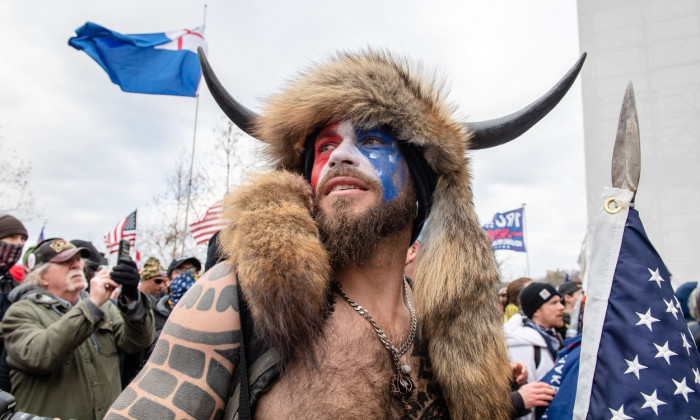 Trump Supporters Gather For "Stop The Steal" Rally In DC As Electoral College Meets To Certify Joe Biden's Election Win, Washington, USA - 06 Jan 2021