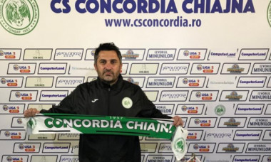 Claudiu Niculescu, noul antrenor al Concordiei Chiajna / Foto: Facebook@C.S. Concordia Chiajna