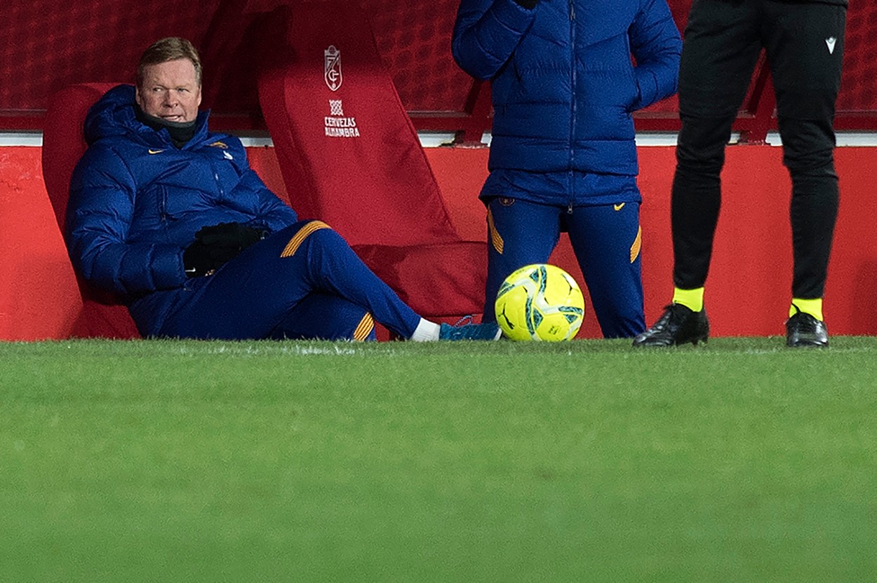 Întrebarea care l-a enervat pe Ronald Koeman, după ce Barcelona a învins la Granada: ”Voi mereu alegeți câte un nume!”