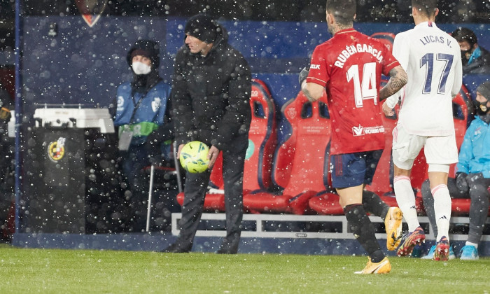 CA Osasuna Vs Real Madrid in Pamplona, Spain - 09 Jan 2021