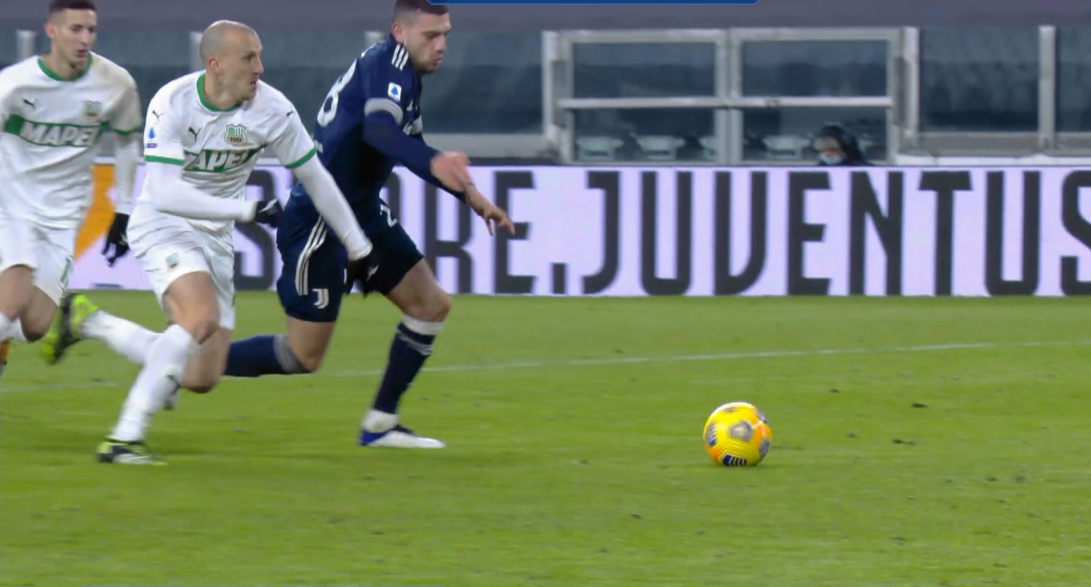 Juventus - Sassuolo 3-1. Chiricheș a greșit la golul al doilea, deși l-a marcat bine pe Cristiano Ronaldo
