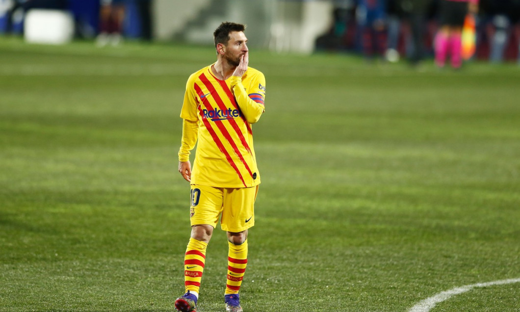 Soccer : 2020-2021 La Liga Santander : SD Huesca 0-1 FC Barcelona