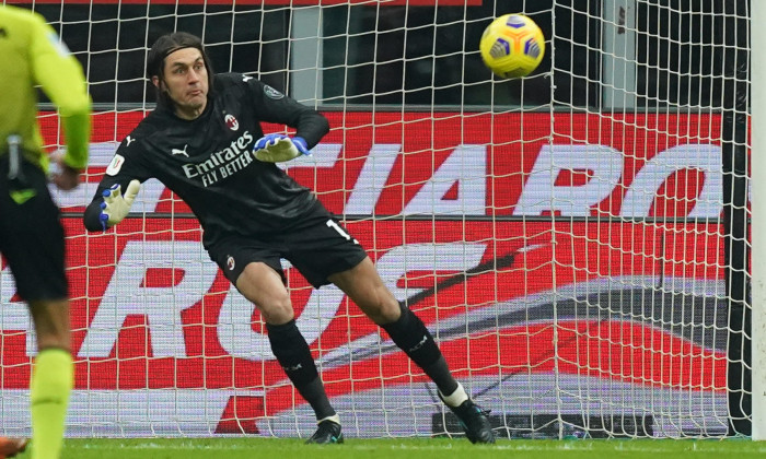 Ciprian Tătărușanu, în meciul Milan - Torino / Foto: Profimedia