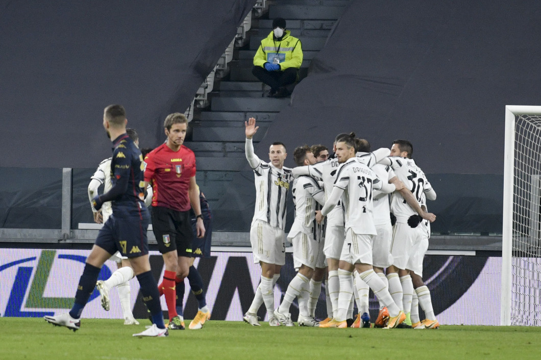 Turin. Italian Cup Tim 2020/2021 League match. Juventus Vs Genoa. Allianz Stadium