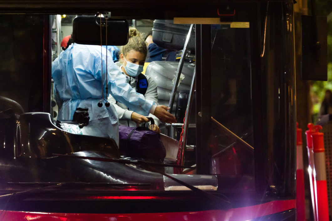 Tennis 2021: Players arriving in quarantine for the Australian Open