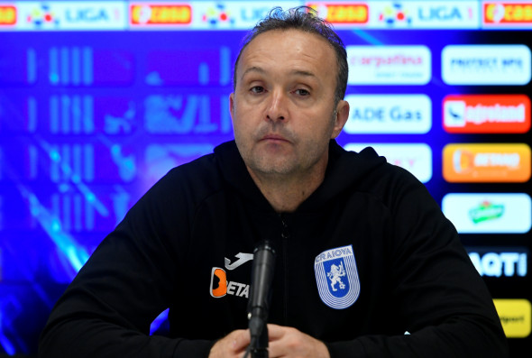 Corneliu Papură, antrenorul Universității Craiova / Foto: Sport Pictures