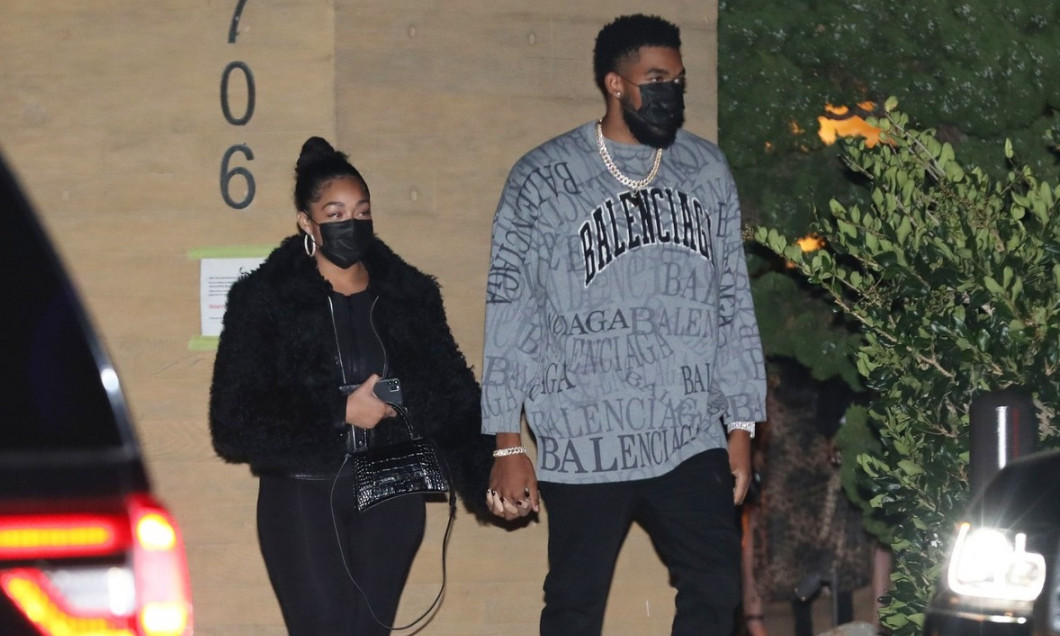 Jordyn Woods And NBA Beau Karl-Anthony Towns Hold Hands On Date Night In Malibu