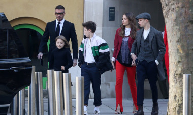 Victoria Beckham show, Departures, Fall Winter 2019, London Fashion Week, UK - 17 Feb 2019