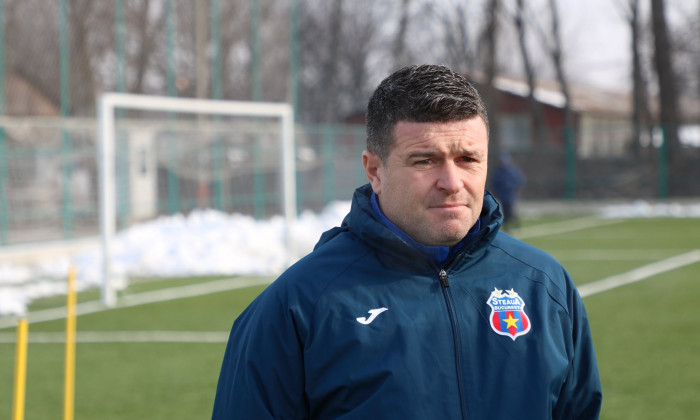 Daniel Oprița, antrenorul principal al Stelei / Foto: Facebook@steauatvofficial