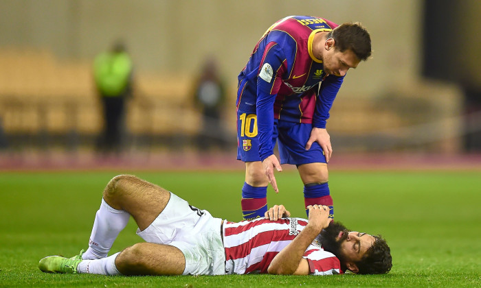 FC Barcelona vs Athletic Club, Spain Super Cup final. Football, Olímpico de La Cartuja Stadium, Sevilla, Spain - 17 JAN 2021